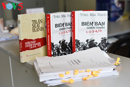 Veteran journalist Tran Mai Hanh and his novel “A War Account 1-2-3-4.75” - ảnh 7